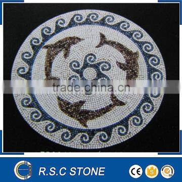 marble mosaic;mosaic pattern;multicolor mosaic pattern