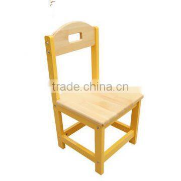 Wholesale Solid Wood Children Study Chairs Kids Chair With Wooden Frame photo-4