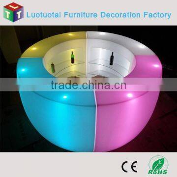 Cheap Plastic Flexible Led Table/bar Counter With Light photo-3