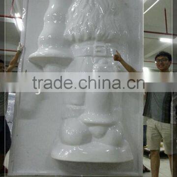 Custom Huge Outdoor Plastic Santa Clause With Big Size Plastic Product by Vacuum Forming photo-3