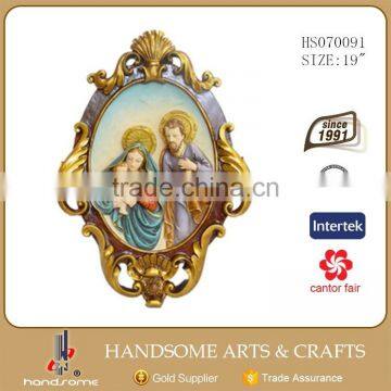 13.5 Inch Resin Last Supper Home Decoration Wall Hanging Paintings photo-5
