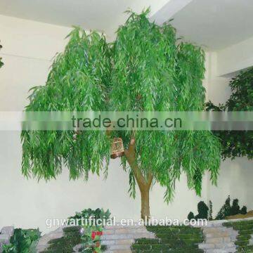 BTR016 GNW Artificial Plastic Artificial Weeping Willow Tree for House Decoration