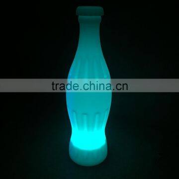 led table light in 16 color change/led illuminated bottle light