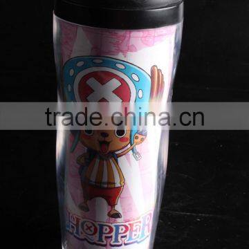 350ml double Wall Plastic Insulated Travel Mug