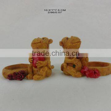 Resin Imitation Wood Effect Monkey Statues photo-3