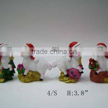 2015 christmas sheep figurine crafts