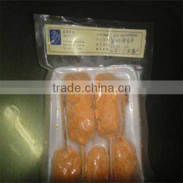 breaded frozen high quality cod fish