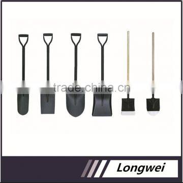 garden digging tools conjoined steel shovel