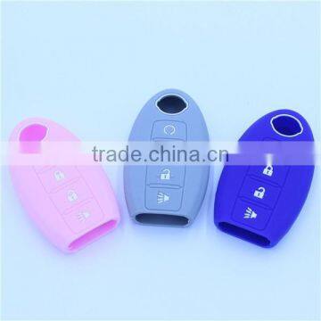 New 4 Button Remote Key Fob Case Shell Silicone Cover For Altima Maxima