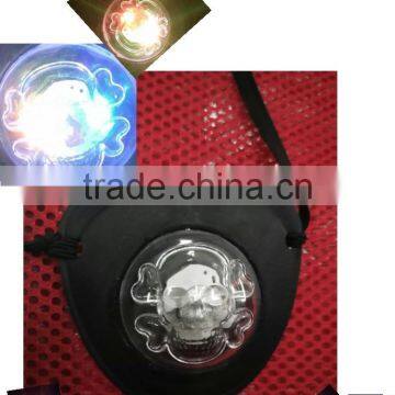 Attractive changeable rainbow color led flashing electronic decorative pirate eye patch cheap wholesale