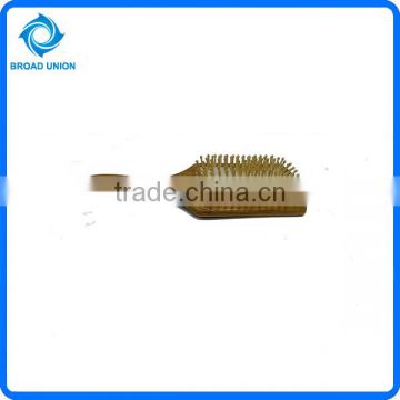 Brown Hair Brush Handle Wooden Hair Comb