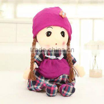 Stuffed Plush Custom Girl Doll Factory Wholesale Toy photo-2