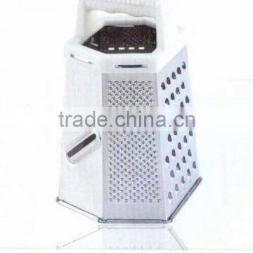 Stainless Steel Vegetable Peeler Good Grip 6 Sides 9 Inch Vegetable Grater photo-1