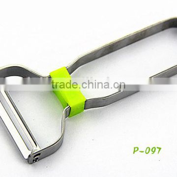 P097 new design swiss peeler hot sale stainless steel vegetable slicer