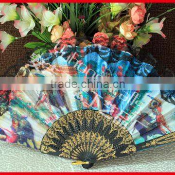 Spanish Style Folding Plastic Fan photo-2