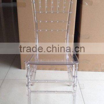 Crystal Clear Tiffany Plastic Chair Price Resin Chiavari Wedding Chair photo-4