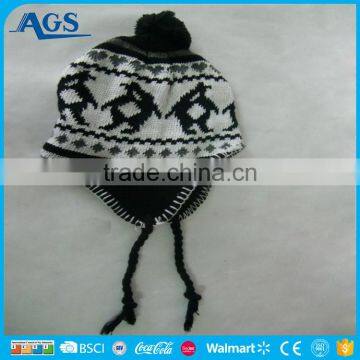 European and American Fashion Girls Winter Beanies Knitted Hat for Kids photo-6