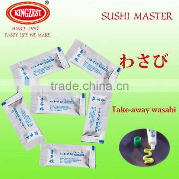 10g sachet wasabi paste for seafood