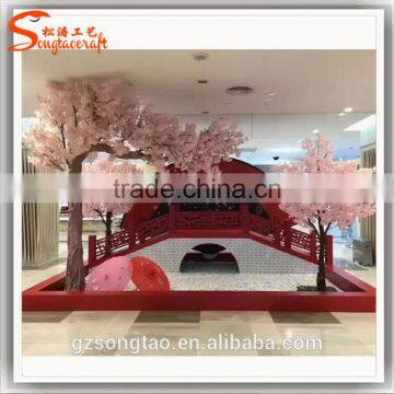 Factory Price Artificial Cherry Blossom Tree & Peach Tree photo-3