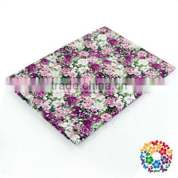 100*150 Cm Soft Cheap Suit Cotton Fabric Flower Pattern Spandex Fabric 100% Printed Cotton Fabric In Bulk Wholesale