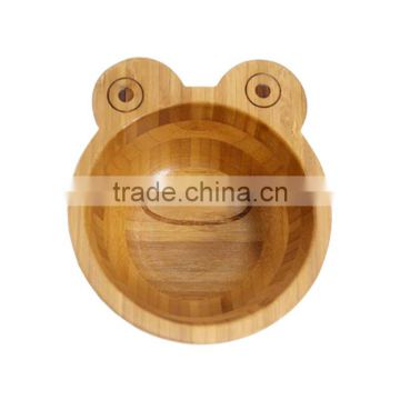 Latest design superior quality baby bamboo bowl