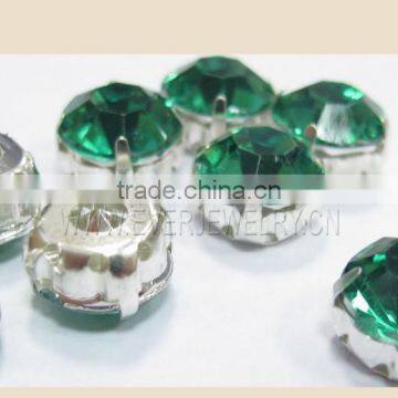 Acryli Rhinestone in Sew on Setting,Sew on Rhinestone Claw Setting Crystals photo-5