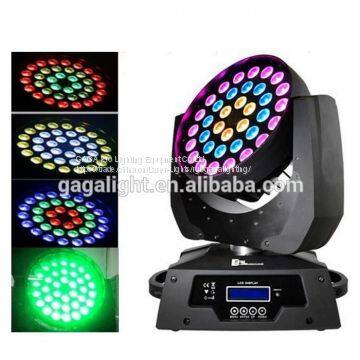 36PCS*18W 6in1 Rgbaw+UV Zoom LED Moving Wash Light