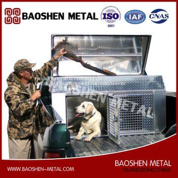 Manufacturer Wholesale Diamond Plate Aluminum Large Tool Box Cage Dog Run Kennels photo-2