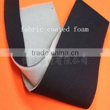 2015 new style jersey fabric fabric laminated pu foam for footwear