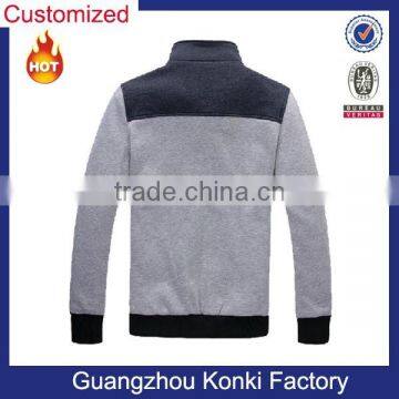 Sport Zipper Stand Collar Hoody,sweater Jackets With Long Sleeve photo-2