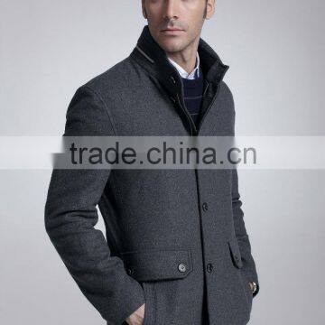 Wool High Quality Winter Warm Men Coat Made to Measure Overcoat. BCL036 photo-3