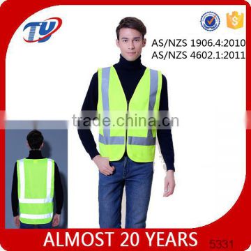 high visibility protective clothing with reflective tapes