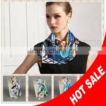 Hot Sale Square Silk Scarf