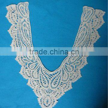 cotton crochet neck lace
