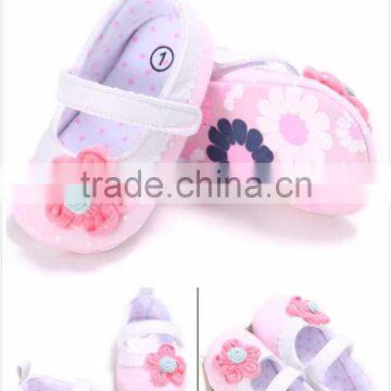 Wholesale Clothing Children Wear Candy Colors Flower Cotton Bots Baby Shoes photo-3