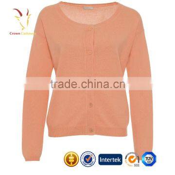 China Crew Neck Wool Cashmere Sweater Womens Luxury Knitwear