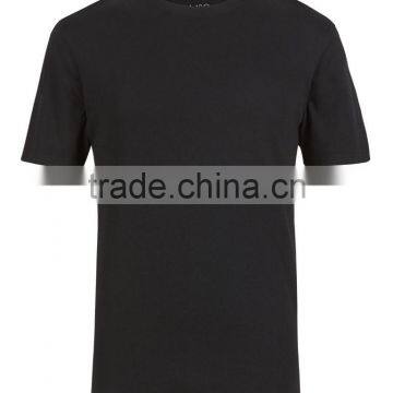Soft Touch Black Plain t Shirt Men photo-4