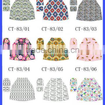 Wholesale 3 in 1 Feeding Cover Printed Custom Design Nursing Baby Car Cover 3pcs Set photo-6
