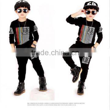 Custom New Style Design Cotton M L XXXXL Hoodies and Pants Boys Clothes Sets photo-2