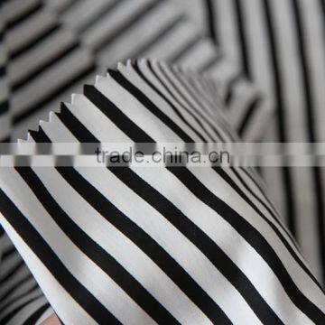 Sale High Quality Woven Stripe Satin Finished Fabric photo-4