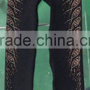 OEM Service Simple Design One Piece Polyester Spandex Soft Womens Printed Leggings 2017 photo-3
