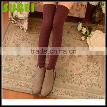 South Korean the Newest Wool Knitting Warm Leg Warmers, Female Pure Color Heap Heap Stockings photo-4