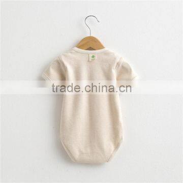 Wholesale 100% Organic Cotton Summer Babies Clothing Set Baby Onesie photo-2