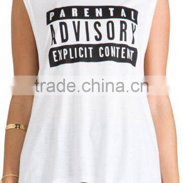 Blank White Tank Top photo-5