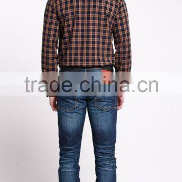 Western Winter Warm Men Plaid Shirt for Cheap Price Customsing photo-5