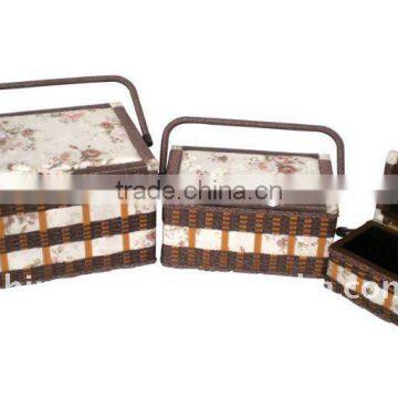 Delicate Household Sewing Basket For Home photo-3