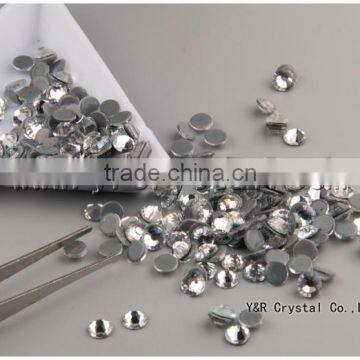 clear color rhinestone stickers for shoes