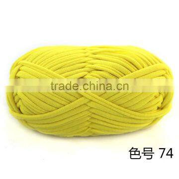Hot Sell Chinese 100% Polyester Fancy Yarn for Hand Knitting Bag and Hat photo-3