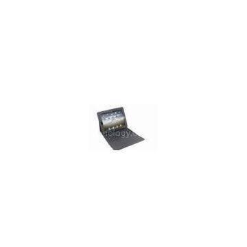High Durability PV Leather Ipad Carrying Case with Bluetooth Silicone Keyboard OEM