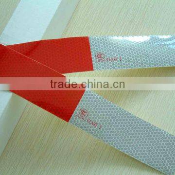 High intensity vehicle conspicuity marking tape